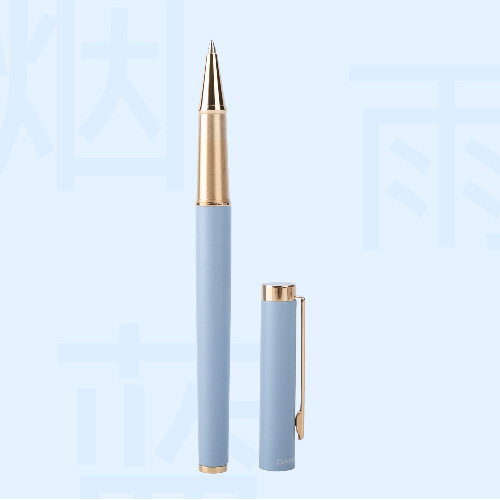 禧印国风系列 R·烟雨蓝·金件